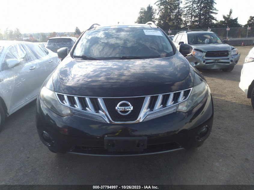 2010 Nissan Murano Le VIN: JN8AZ1MW9AW122048 Lot: 37794997