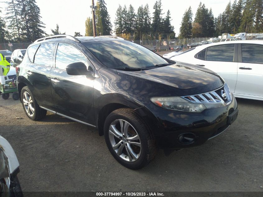 2010 Nissan Murano Le VIN: JN8AZ1MW9AW122048 Lot: 37794997