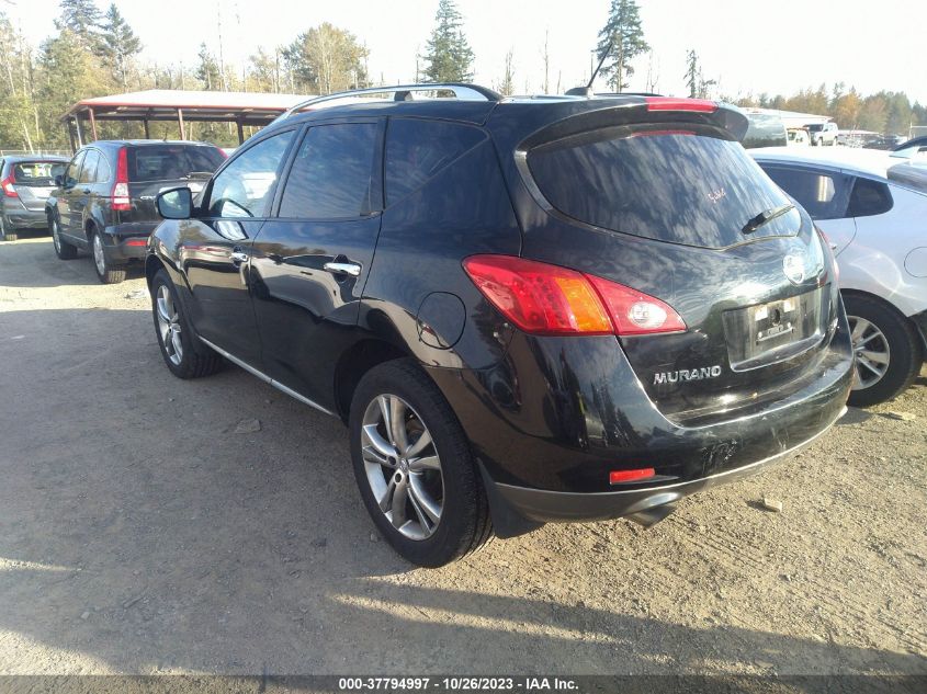 2010 Nissan Murano Le VIN: JN8AZ1MW9AW122048 Lot: 37794997