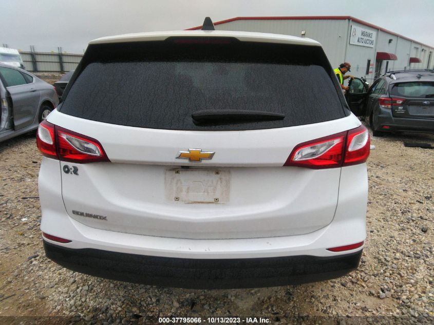 2020 Chevrolet Equinox Fwd Ls VIN: 3GNAXHEV4LS505997 Lot: 37795066