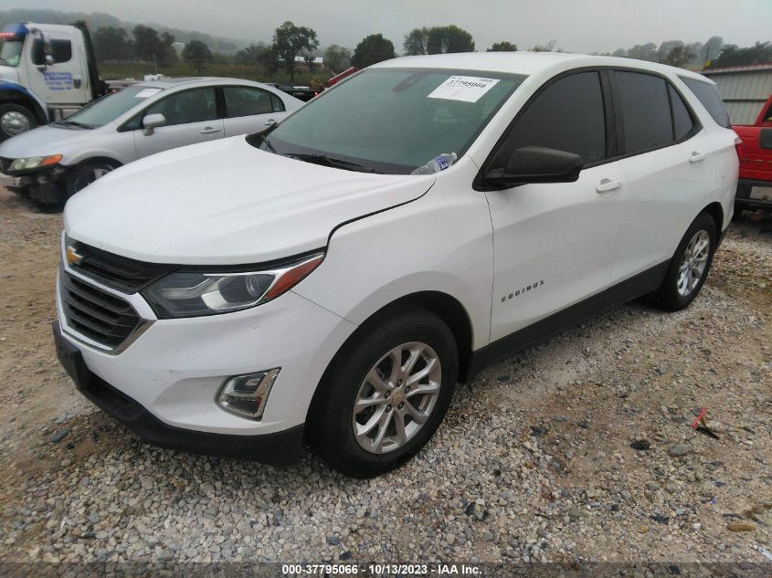 2020 Chevrolet Equinox Fwd Ls VIN: 3GNAXHEV4LS505997 Lot: 37795066