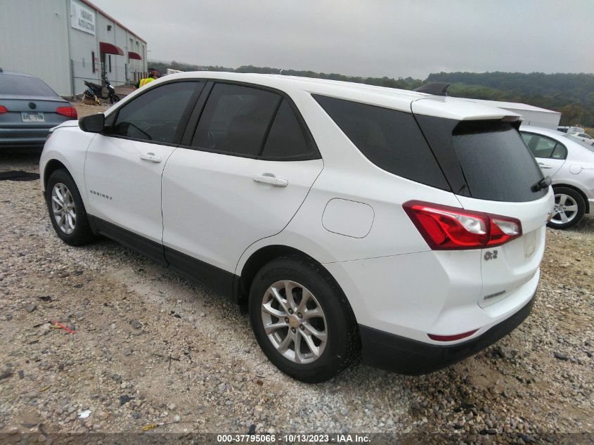 2020 Chevrolet Equinox Fwd Ls VIN: 3GNAXHEV4LS505997 Lot: 37795066