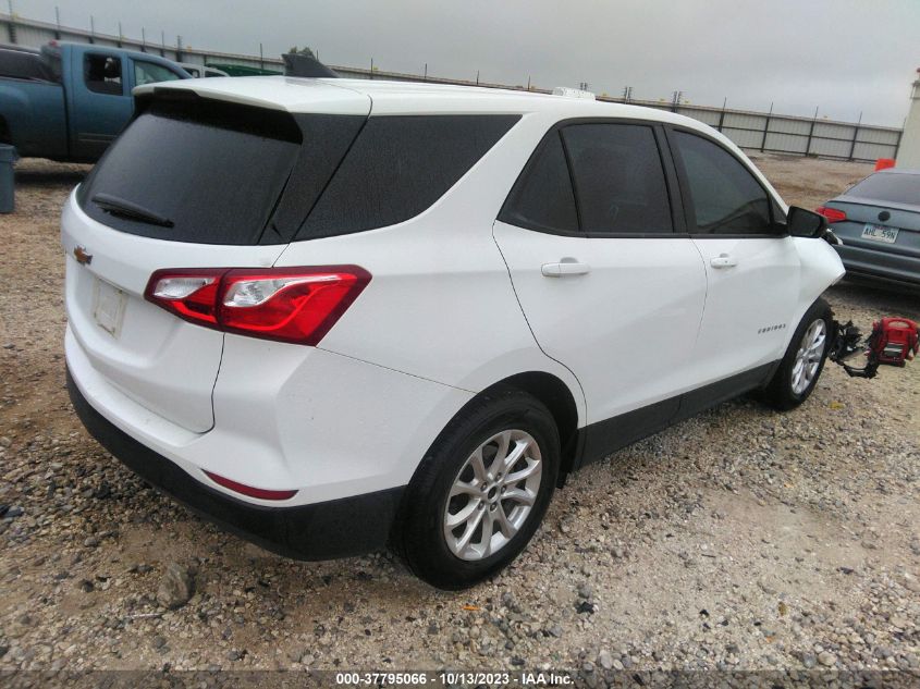 2020 Chevrolet Equinox Fwd Ls VIN: 3GNAXHEV4LS505997 Lot: 37795066