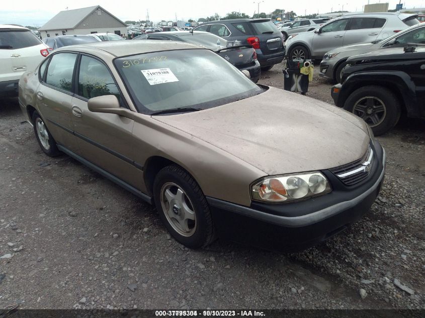 2G1WF52K059372934 2005 Chevrolet Impala Police Pkg Unmarked Police Pkg 9C3