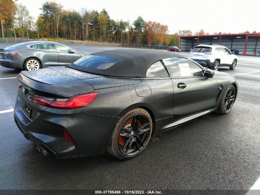 2022 BMW M8 Competition VIN: WBSDZ0C07NCJ03997 Lot: 37795498