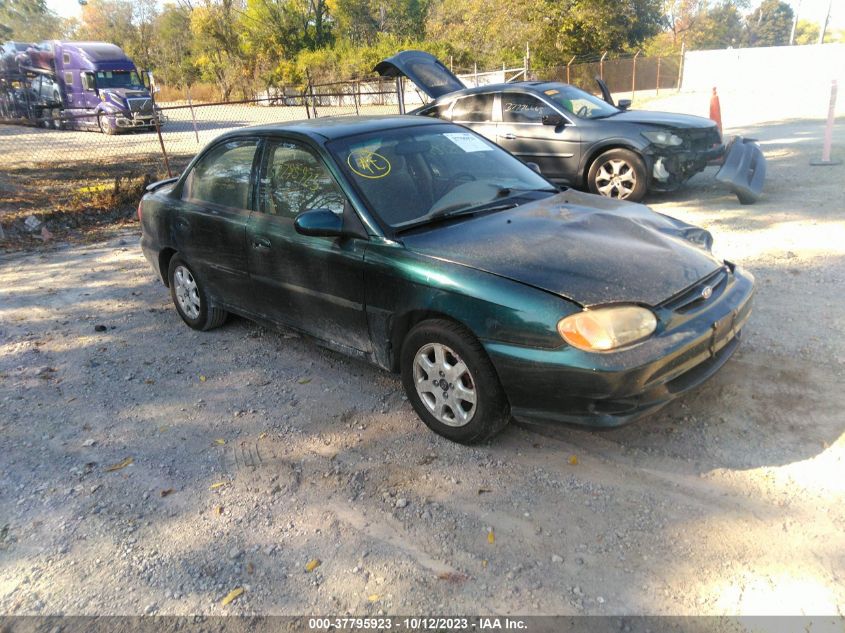 2001 Kia Sephia VIN: KNAFB121015050043 Lot: 37795923