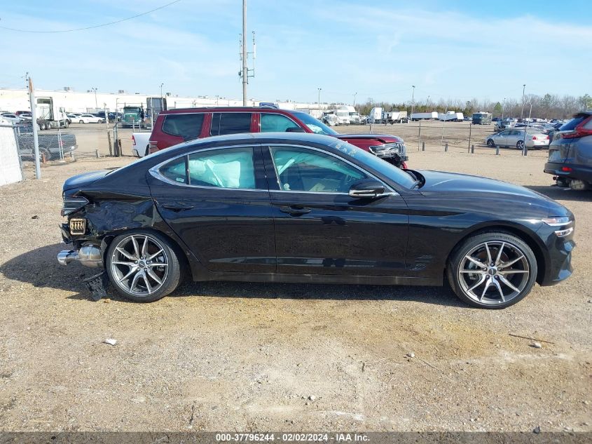 2023 Genesis G70 2.0T Awd VIN: KMTG34TA9PU131434 Lot: 37796244