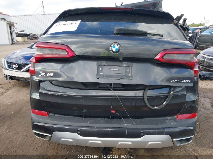 2020 BMW X5 xDrive40I VIN: 5UXCR6C01LLL81375 Lot: 37796304