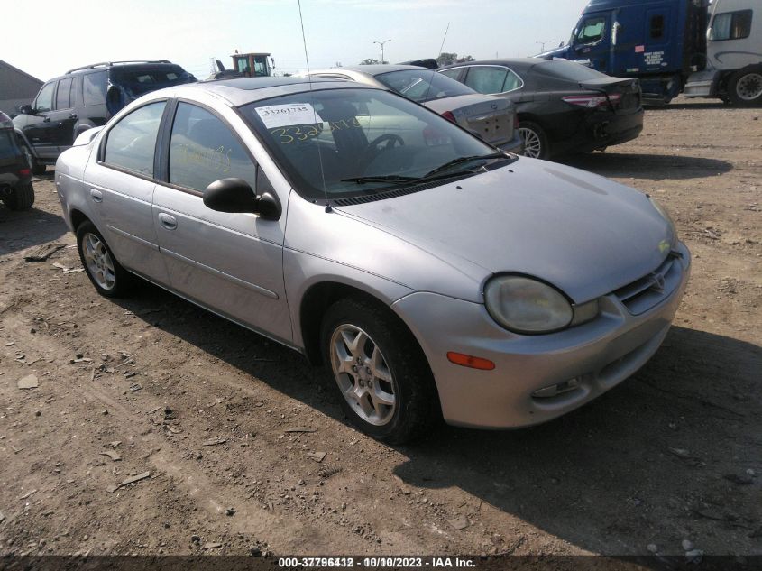 1B3ES56C22D549307 2002 Dodge Neon Sxt