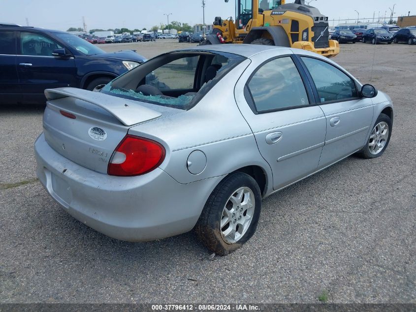 2002 Dodge Neon Sxt VIN: 1B3ES56C22D549307 Lot: 37796412