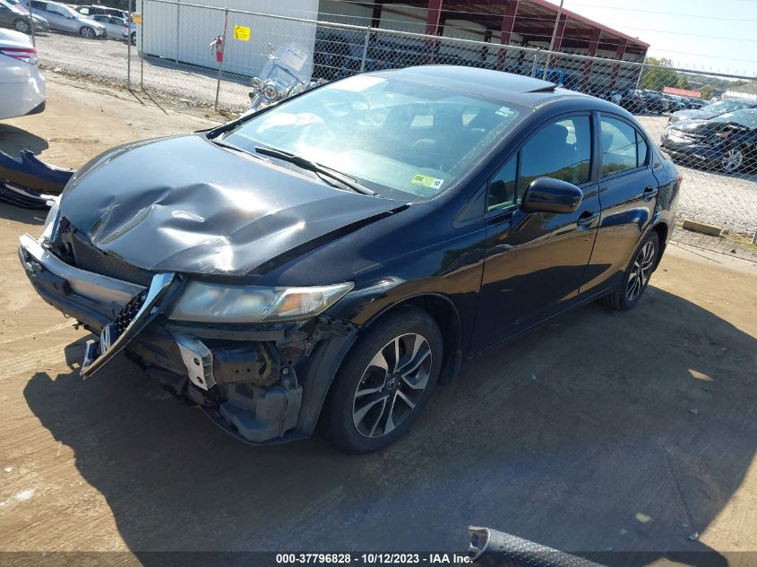 2015 Honda Civic Ex VIN: 2HGFB2F82FH505282 Lot: 37796828