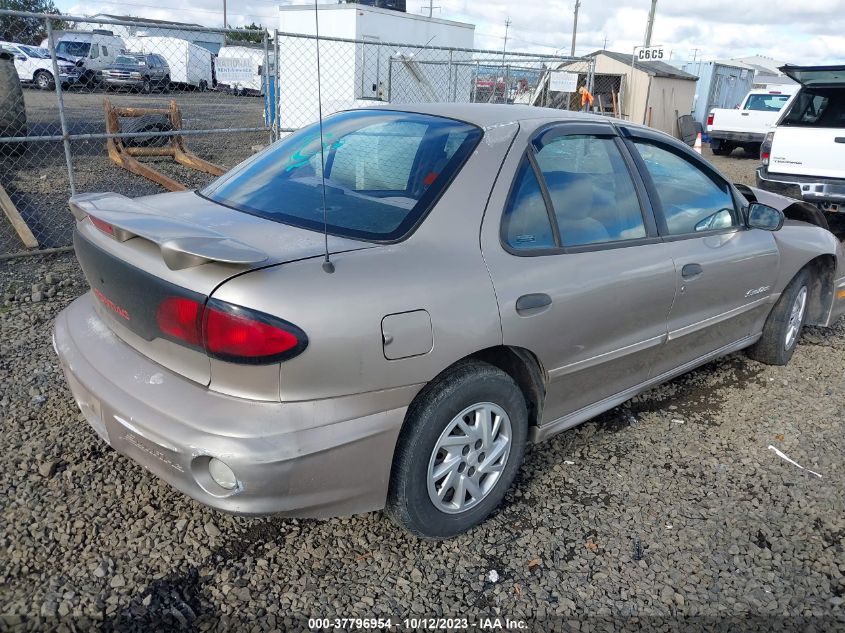 2001 Pontiac Sunfire Se VIN: 1G2JB524217320235 Lot: 37796954