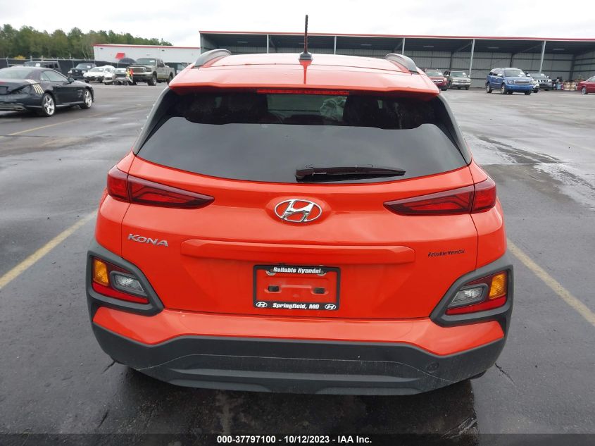 2019 Hyundai Kona Sel VIN: KM8K22AAXKU321976 Lot: 37797100