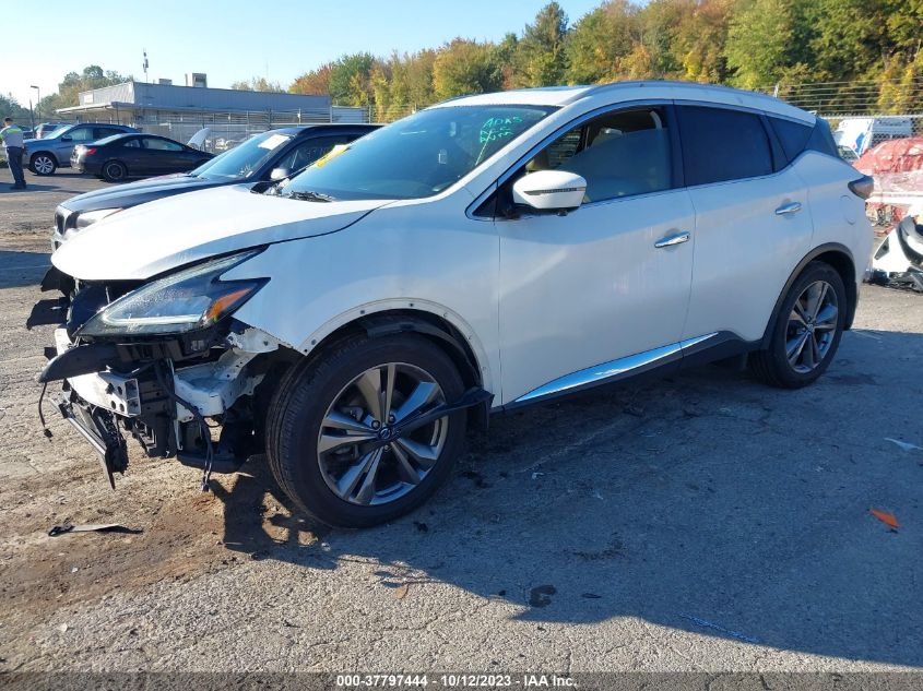 5N1AZ2MS3KN142961 2019 Nissan Murano Platinum