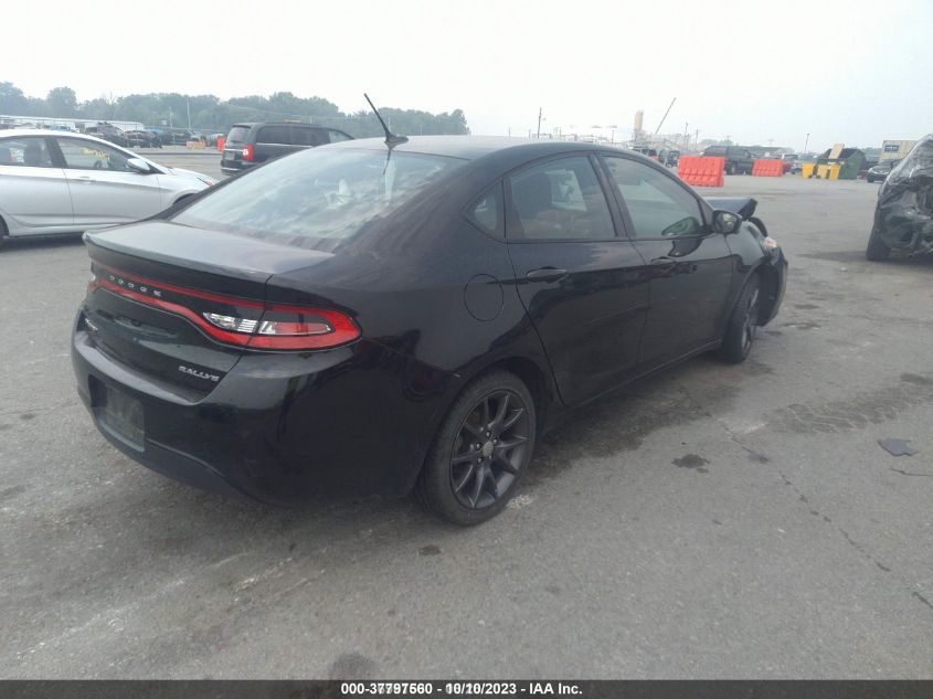 1C3CDFFA1GD822687 2016 Dodge Dart Sxt Sport Rallye