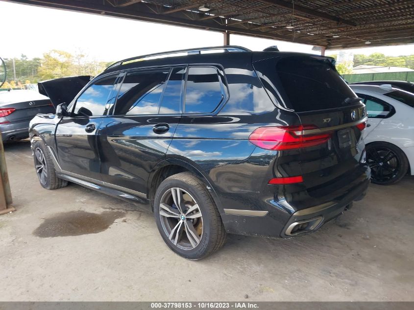 2021 BMW X7 M50I VIN: 5UXCX6C08M9D91750 Lot: 37798153