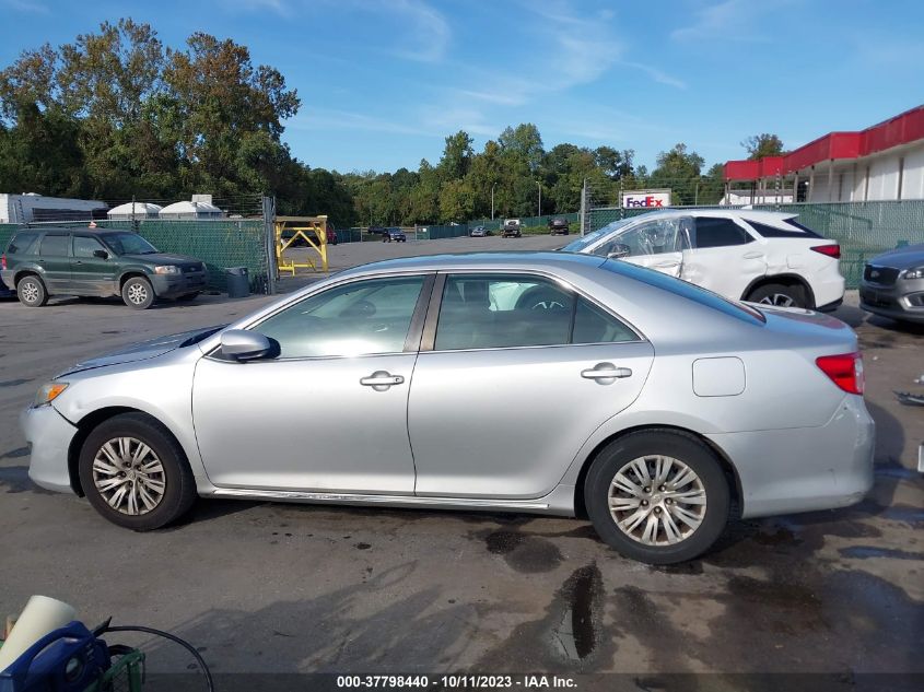 2012 Toyota Camry Le VIN: 4T4BF1FK1CR263974 Lot: 37798440