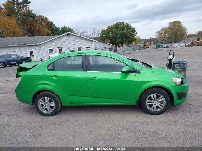 2016 Chevrolet Sonic Lt VIN: 1G1JD5SB4G4123218 Lot: 37798785