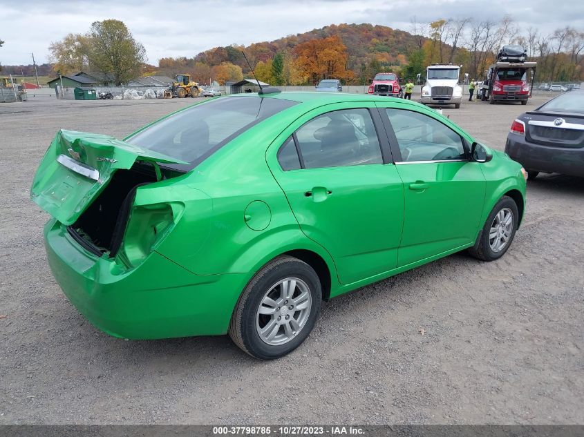 2016 Chevrolet Sonic Lt VIN: 1G1JD5SB4G4123218 Lot: 37798785