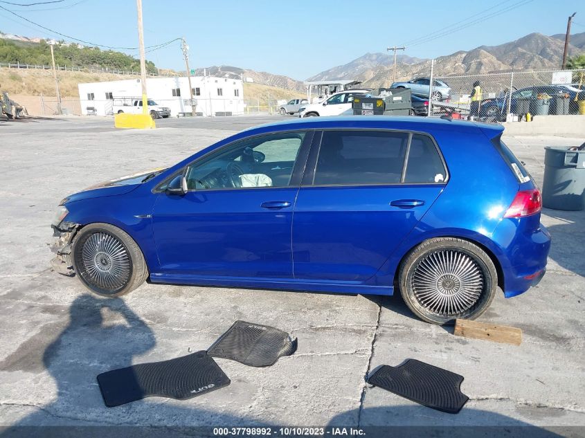 2015 Volkswagen Golf R VIN: WVWLF7AU3FW232104 Lot: 37798992