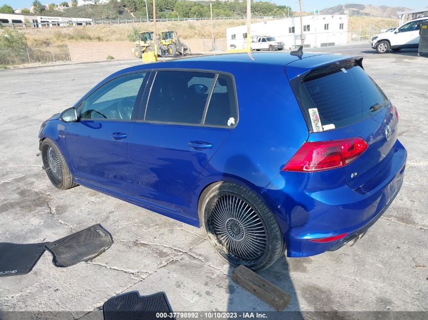 2015 Volkswagen Golf R VIN: WVWLF7AU3FW232104 Lot: 37798992