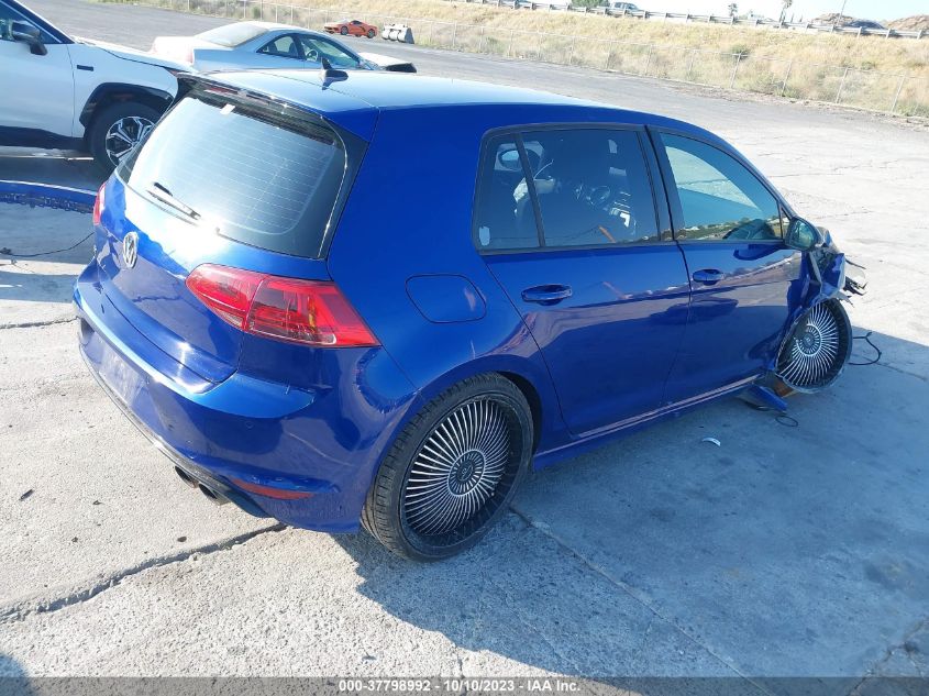 2015 Volkswagen Golf R VIN: WVWLF7AU3FW232104 Lot: 37798992
