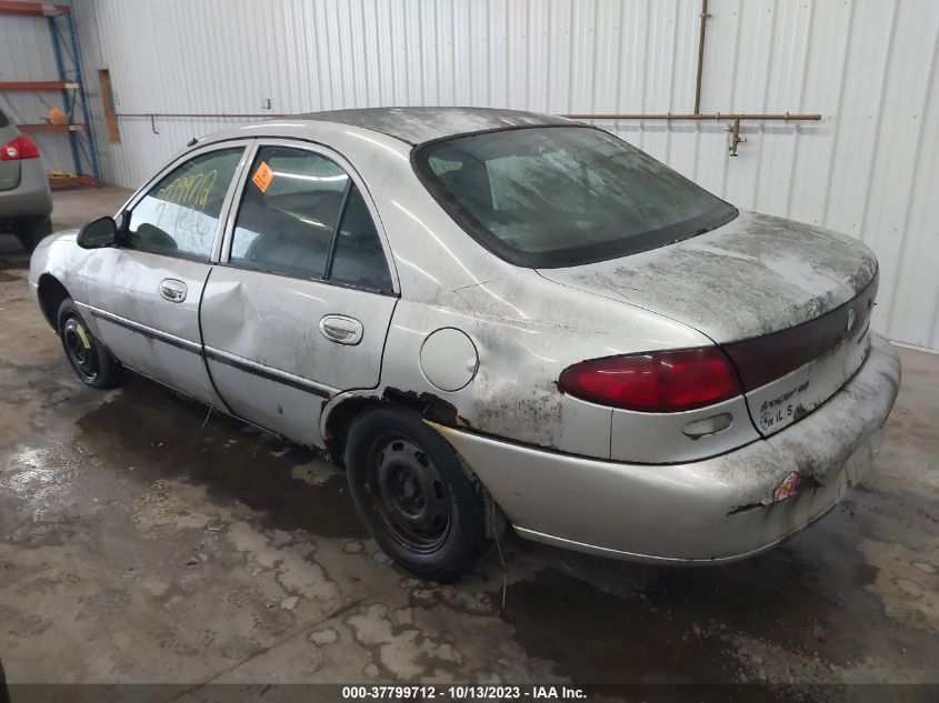 1997 Mercury Tracer Gs VIN: 1MELM10P7VW631707 Lot: 37799712