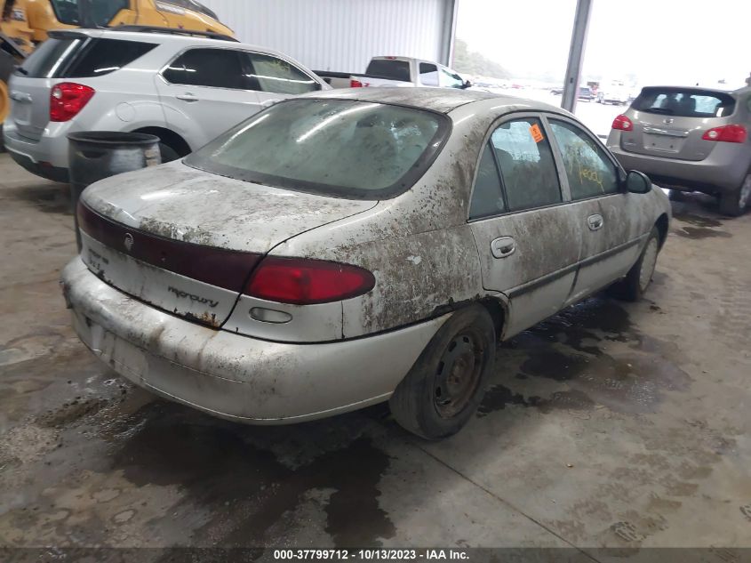 1997 Mercury Tracer Gs VIN: 1MELM10P7VW631707 Lot: 37799712