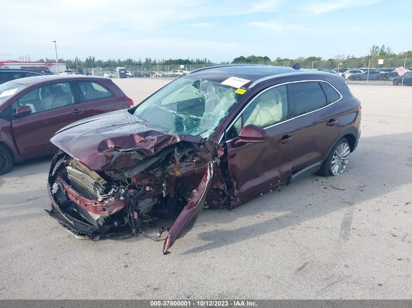 2019 Lincoln Mkc Standard VIN: 5LMCJ1C90KUL44586 Lot: 37800001