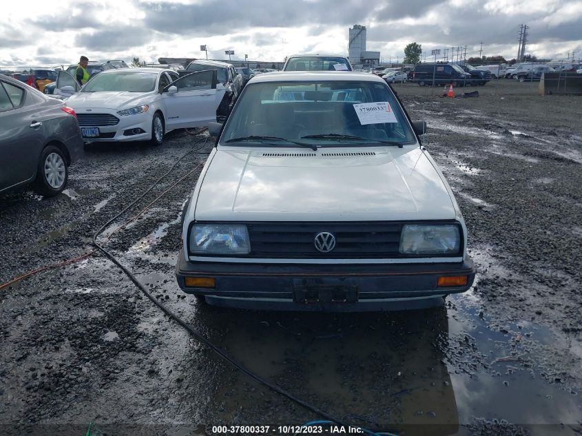 1985 Volkswagen Jetta Deluxe VIN: WVWGH0163FW801330 Lot: 37800337