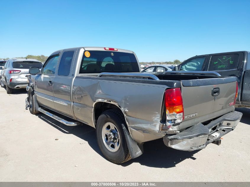 2003 GMC Sierra 1500 Sle VIN: 2GTEC19T931359680 Lot: 37800506