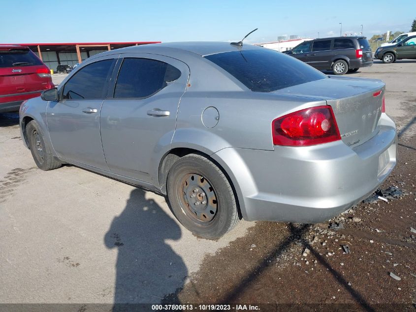 1C3CDZAB3EN199565 2014 Dodge Avenger Se