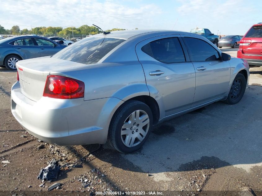 1C3CDZAB3EN199565 2014 Dodge Avenger Se