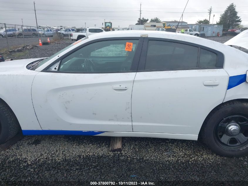 2017 Dodge Charger Police Rwd VIN: 2C3CDXAT7HH650880 Lot: 37800792