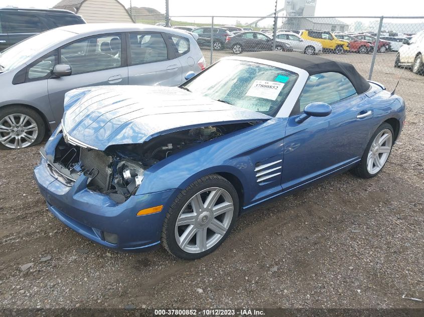 2005 Chrysler Crossfire Limited VIN: 1C3AN65L85X040809 Lot: 37800852