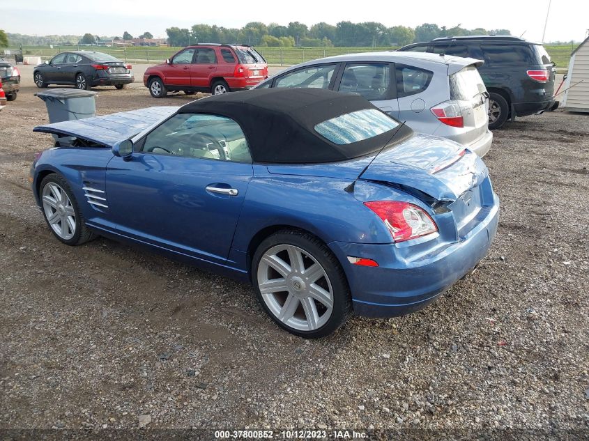 2005 Chrysler Crossfire Limited VIN: 1C3AN65L85X040809 Lot: 37800852