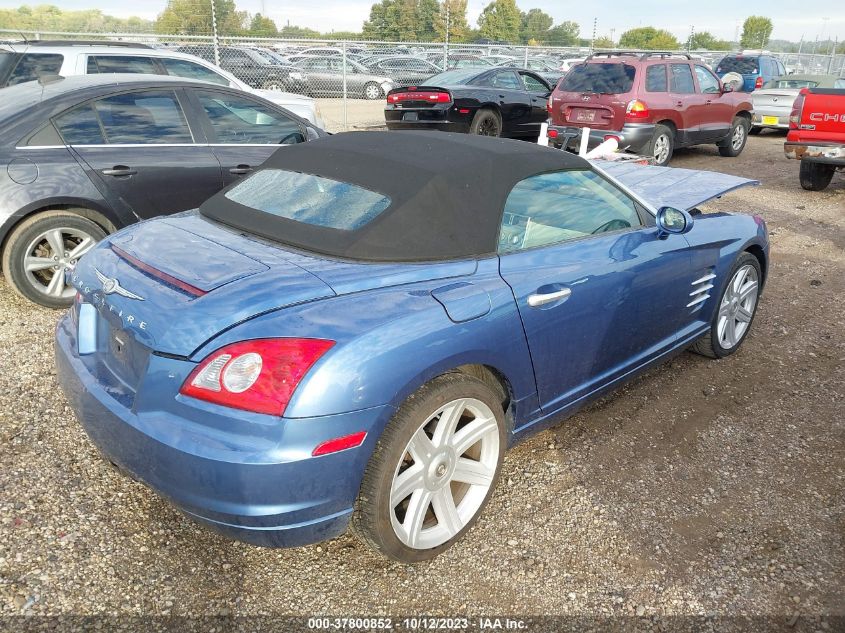 2005 Chrysler Crossfire Limited VIN: 1C3AN65L85X040809 Lot: 37800852