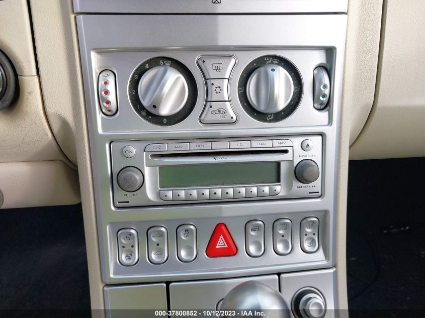 2005 Chrysler Crossfire Limited VIN: 1C3AN65L85X040809 Lot: 37800852