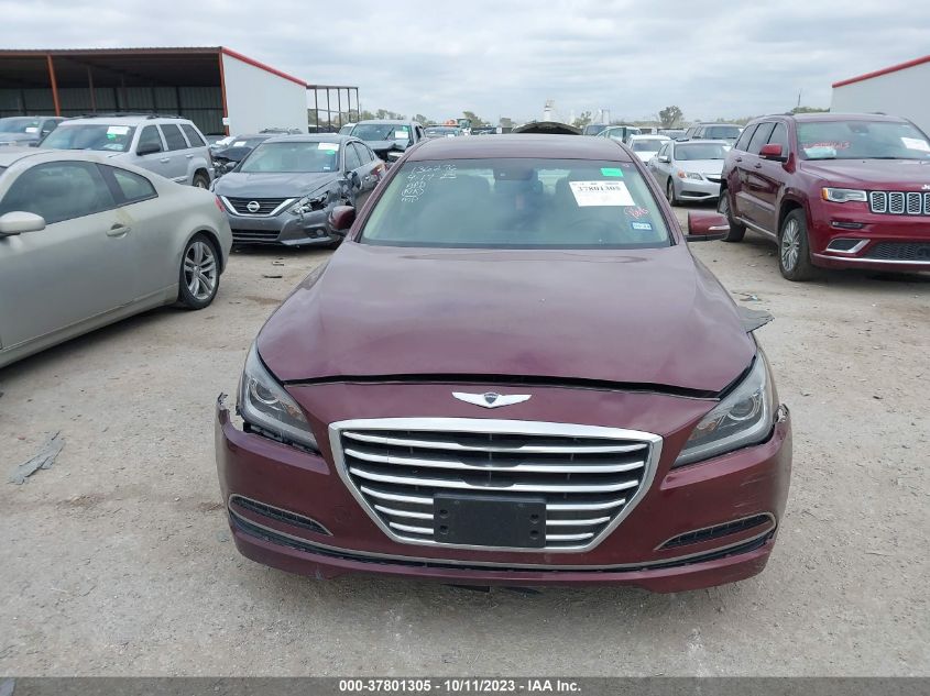 2016 Hyundai Genesis 3.8L VIN: KMHGN4JE9GU133663 Lot: 37801305