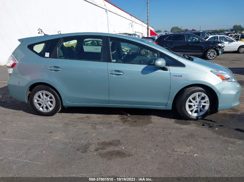 2013 Toyota Prius V Two/Three/Five VIN: JTDZN3EU3D3261925 Lot: 37801510
