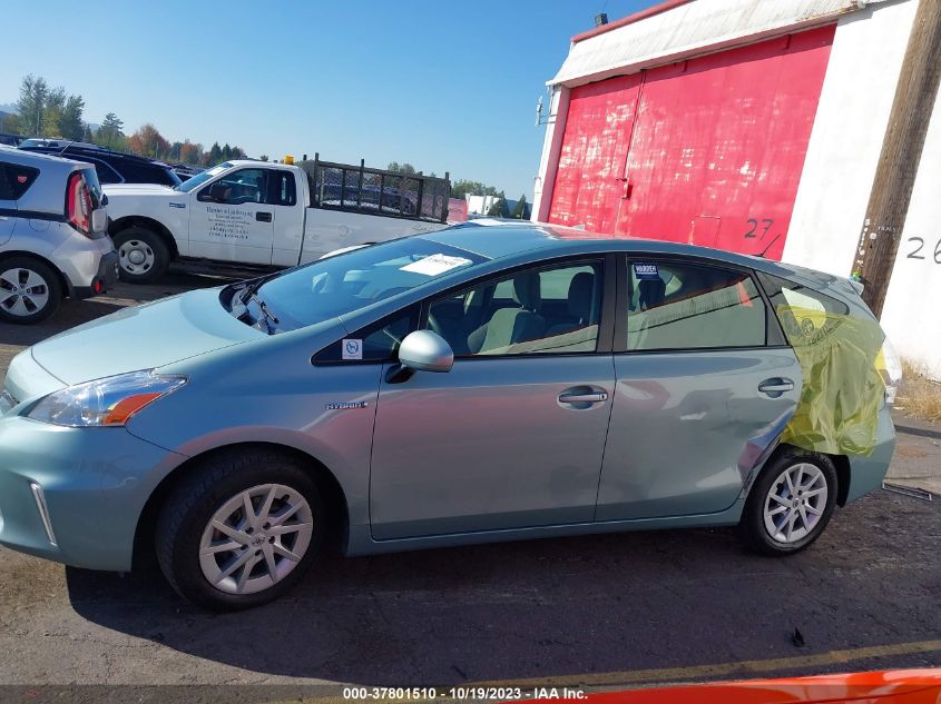 2013 Toyota Prius V Two/Three/Five VIN: JTDZN3EU3D3261925 Lot: 37801510