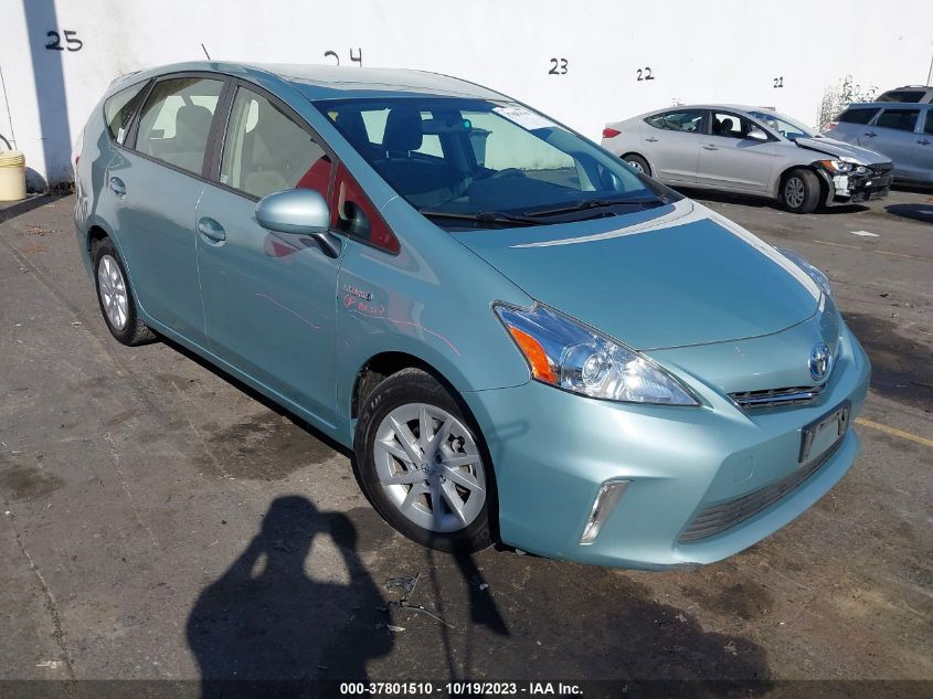 2013 Toyota Prius V Two/Three/Five VIN: JTDZN3EU3D3261925 Lot: 37801510