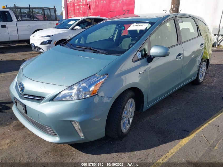 2013 Toyota Prius V Two/Three/Five VIN: JTDZN3EU3D3261925 Lot: 37801510