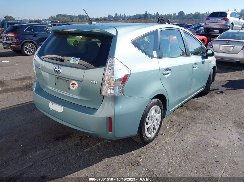 2013 Toyota Prius V Two/Three/Five VIN: JTDZN3EU3D3261925 Lot: 37801510