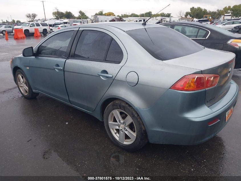 2008 Mitsubishi Lancer De/Es VIN: JA3AU26U58U006555 Lot: 37801575