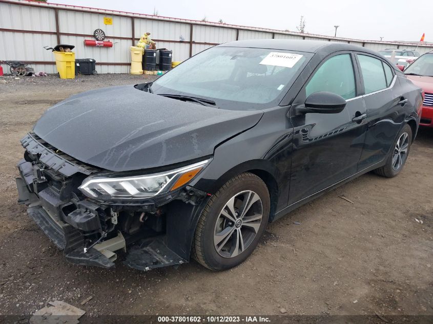 2021 Nissan Sentra Sv Xtronic Cvt VIN: 3N1AB8CV2MY281933 Lot: 37801602