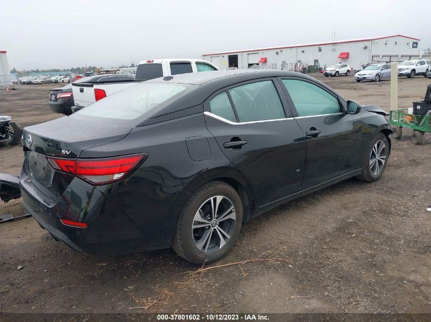 2021 Nissan Sentra Sv Xtronic Cvt VIN: 3N1AB8CV2MY281933 Lot: 37801602