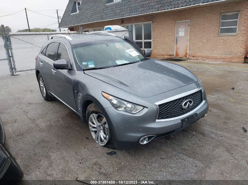 2017 Infiniti Qx70 VIN: JN8CS1MU7HM141697 Lot: 37801655