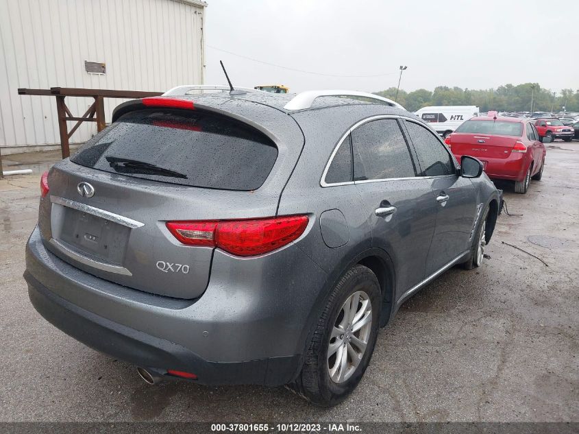 2017 Infiniti Qx70 VIN: JN8CS1MU7HM141697 Lot: 37801655