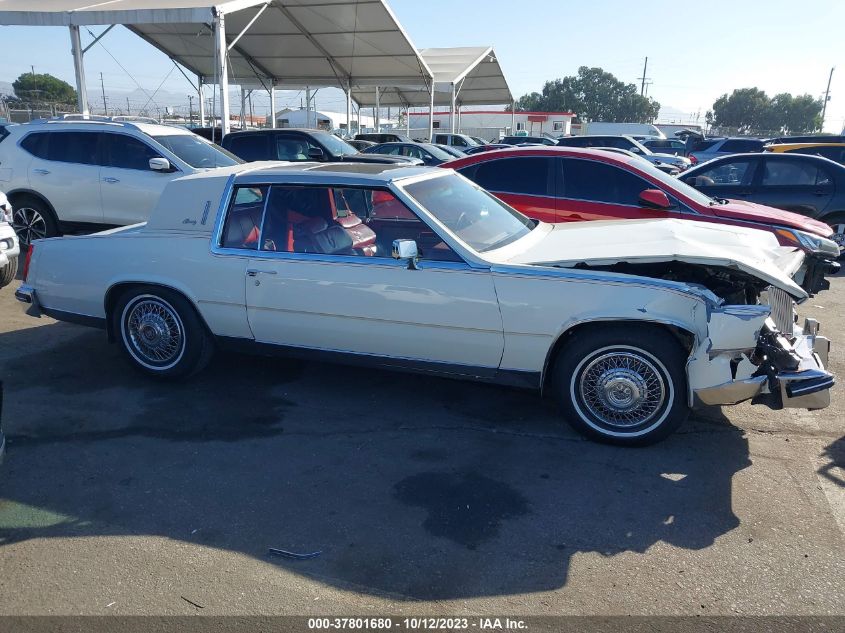 1984 Cadillac Eldorado VIN: 1G6AL5784EE614874 Lot: 37801680